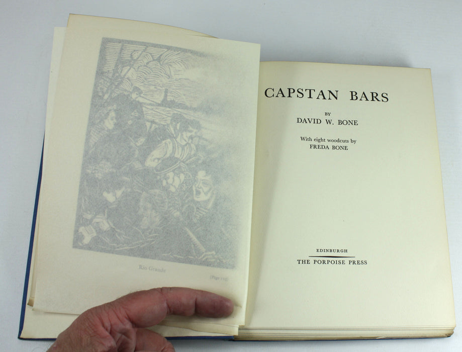 Capstan Bars by David W. Bone, 1931, with Freda Bone woodcuts