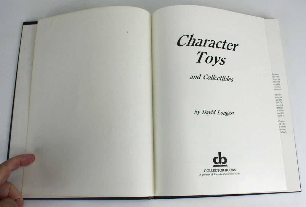 Character Toys and Collectibles, David Longest, 1984
