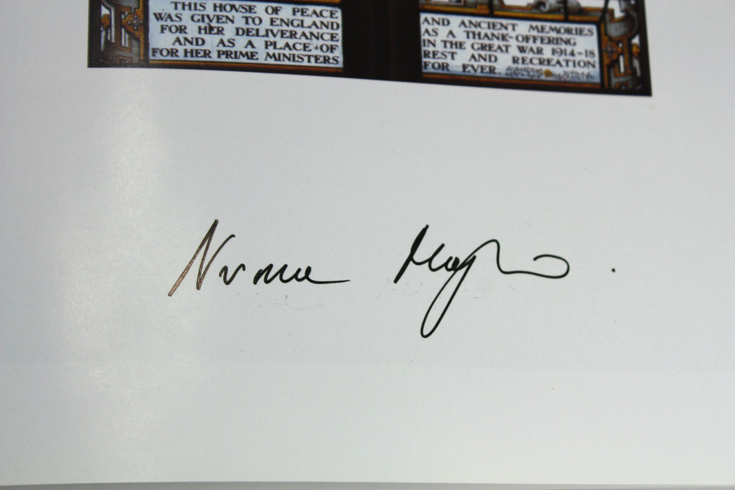 Chequers, by Norma Major, signed copy.