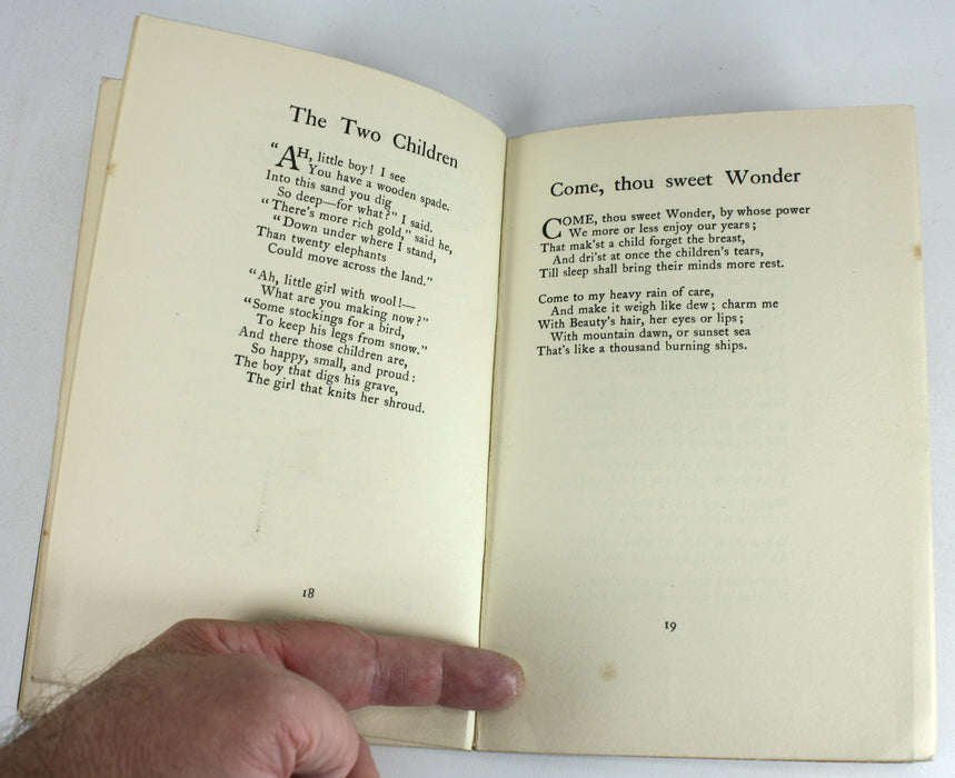 Child Lovers and Other Poems by William H. Davies, 1916
