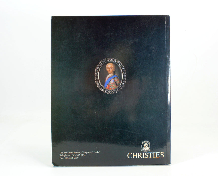 Christie's Fingask Castle, Rait, By Perth, April 1993, auction catalogue