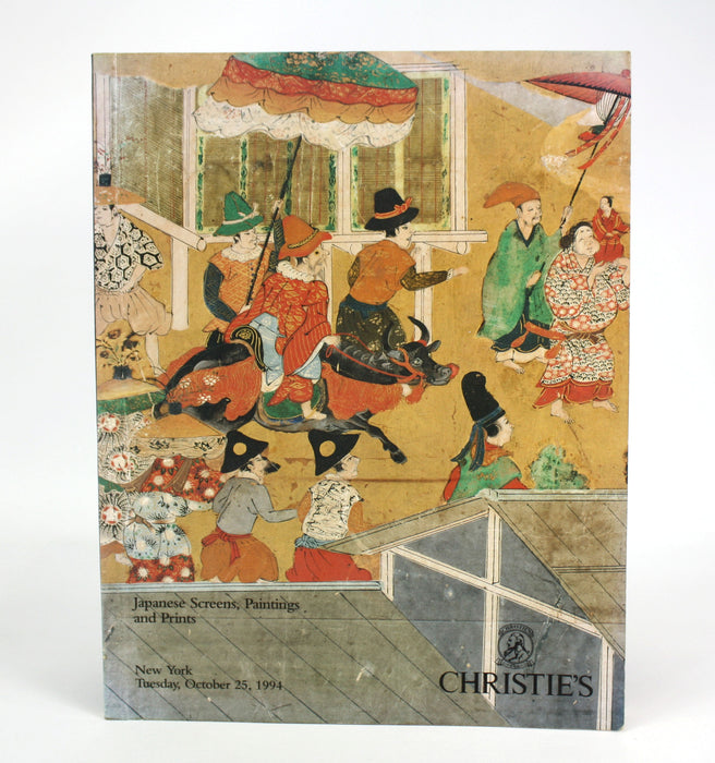 Christie's Japanese Screens, Paintings and Prints, New York, October 1994.