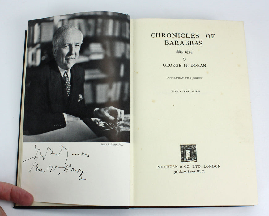 Chronicles of Barabbas 1884-1934, George H. Doran