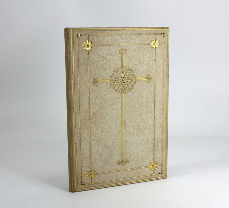 Bound Vellum Manuscript Book of Wedding Service, Church of St Mary Magdalene, Enfield 1911