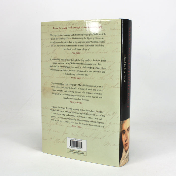 Collected Letters of Mary Wollstonecraft, Janet Todd, Allen Lane, 2003