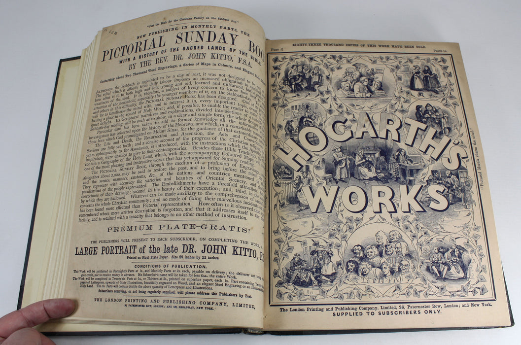 Complete Works of William Hogarth, Subscriber's Edition, James Hannay, 1874-75
