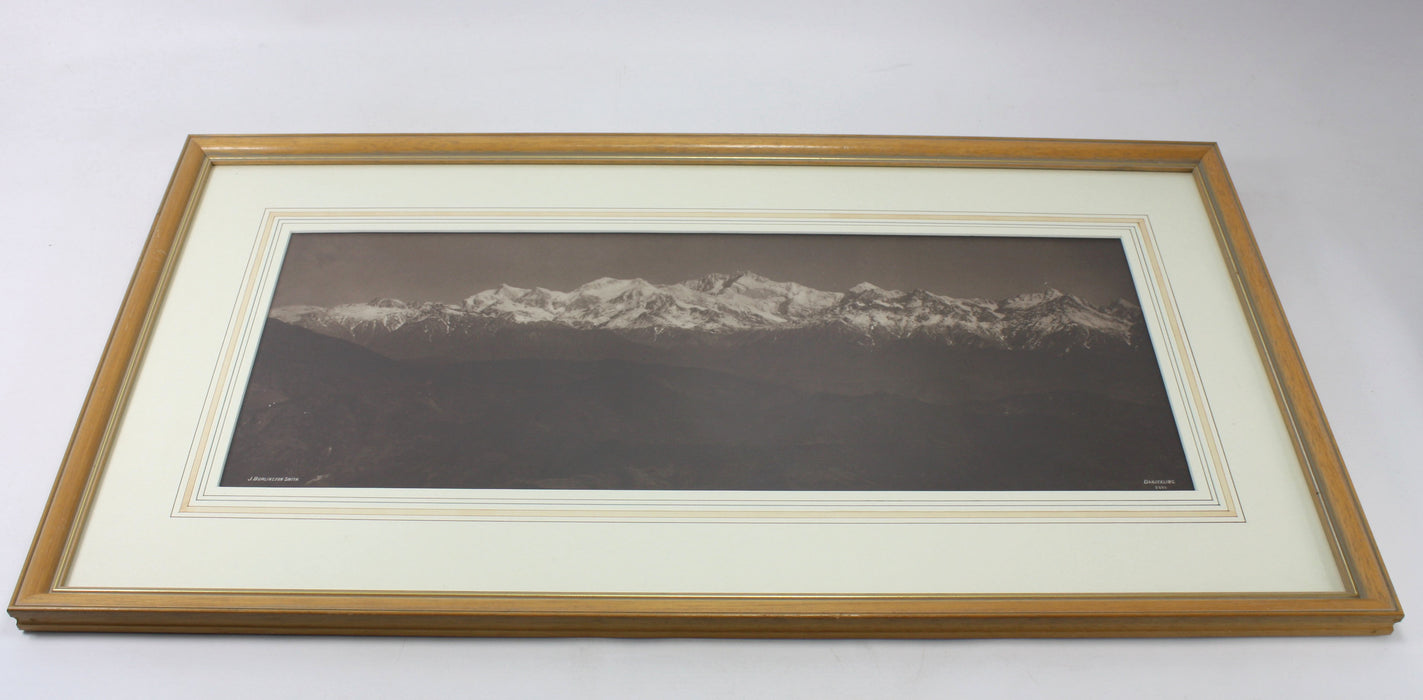 Pair of vintage Darjeeling Photographs by J Burlington Smith, Framed