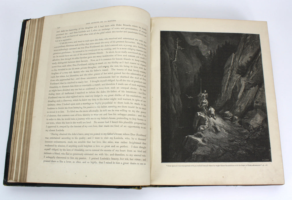 The History of Don Quixote by Cervantes, Gustave Doré, Large Folio