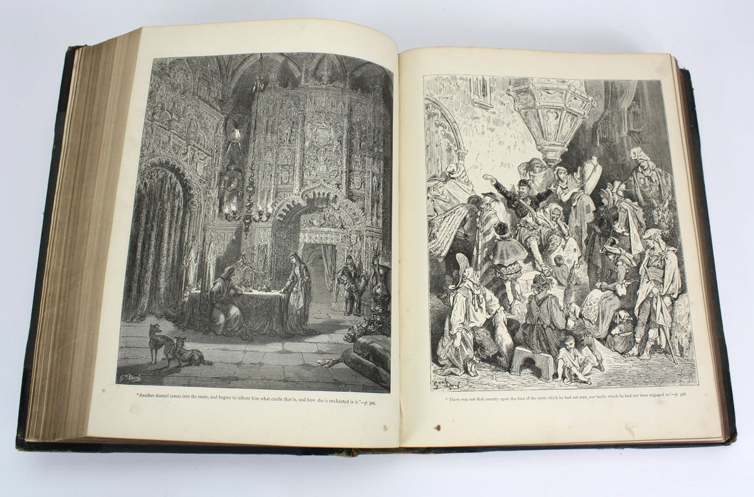 The History of Don Quixote by Cervantes, Gustave Doré, Large Folio