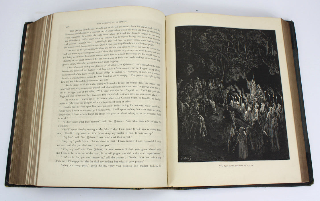 The History of Don Quixote by Cervantes, Gustave Doré, Large Folio