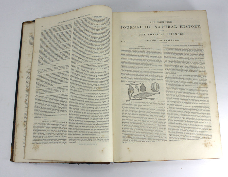 The Edinburgh Journal of Natural History, The Animal Kingdom of Baron Cuvier, 1835-1839, William Macgillivray