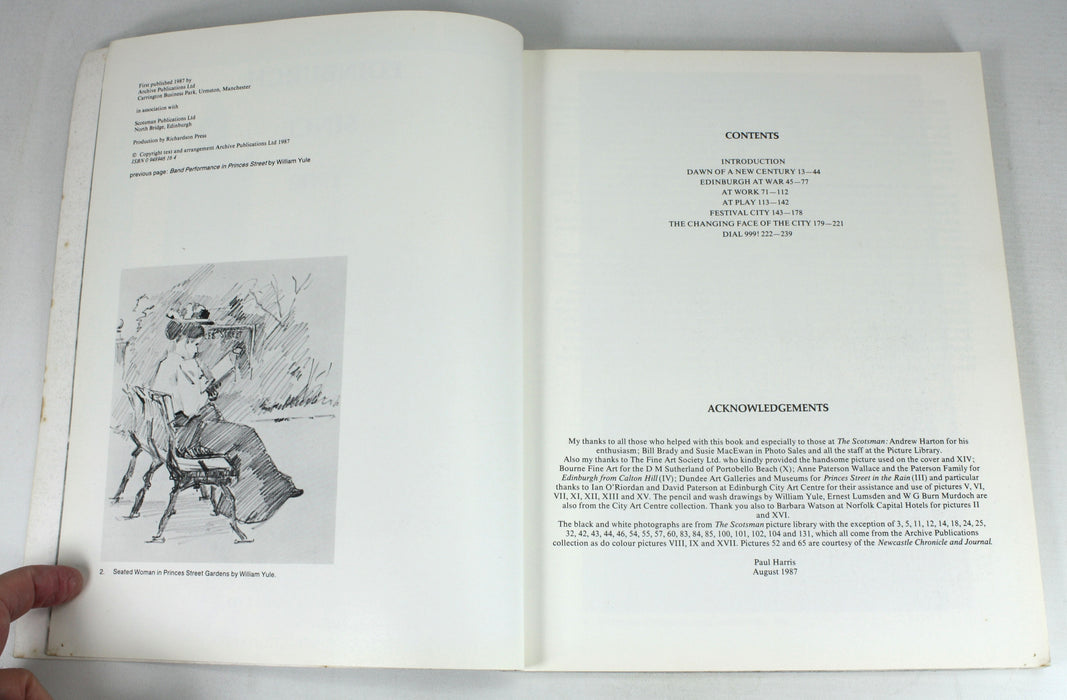 Edinburgh Since 1900; Ninety Years of Photographs, Paul Harris, 1987