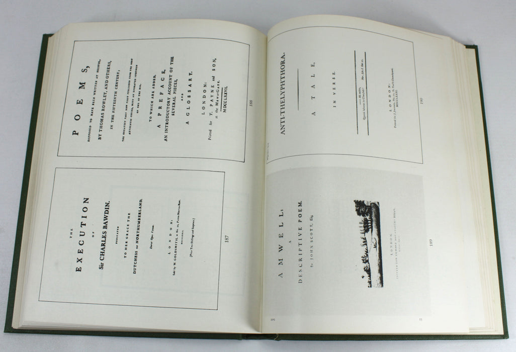 English Poetry An Illustrated Catalogue of First and Early Editions, John Hayward, 1950 limited edition