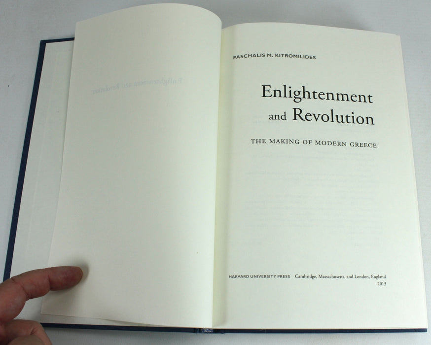 Enlightenment and Revolution, by Paschalis M. Kitromilides, Harvard, 2013