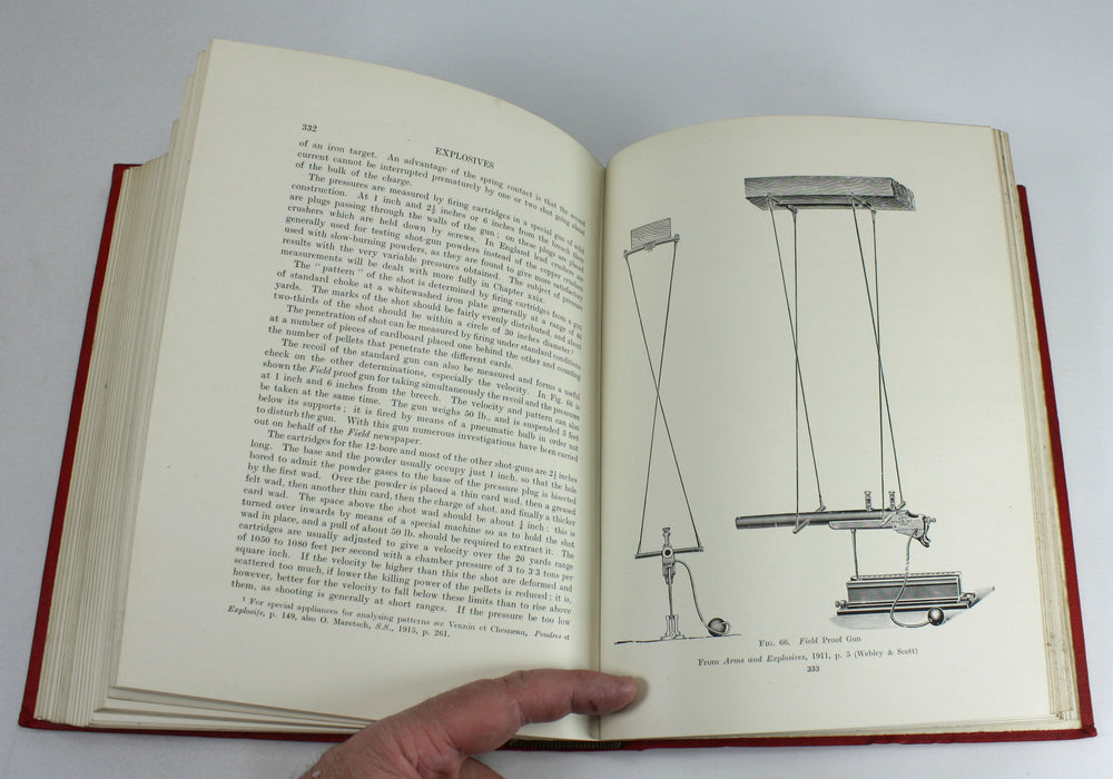 Explosives by Arthur Marshall 1917, 2 Volume Set