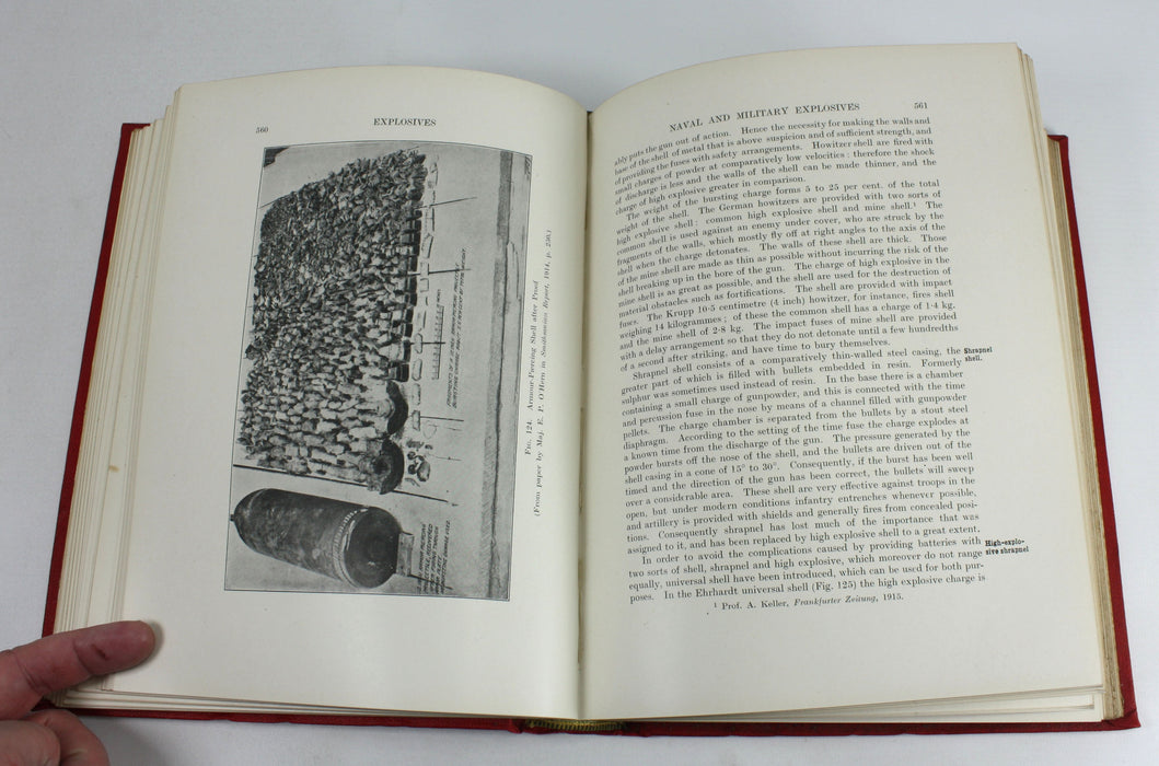 Explosives by Arthur Marshall 1917, 2 Volume Set