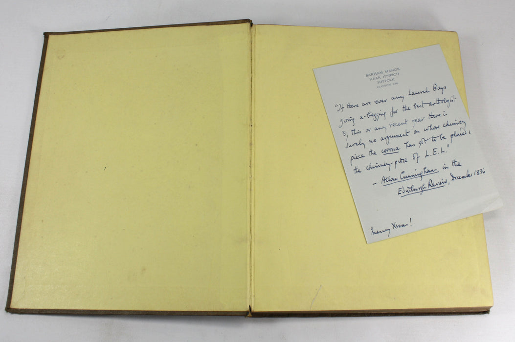 Fisher's Drawing Room Scrap-book, 1836, by L.E.L.