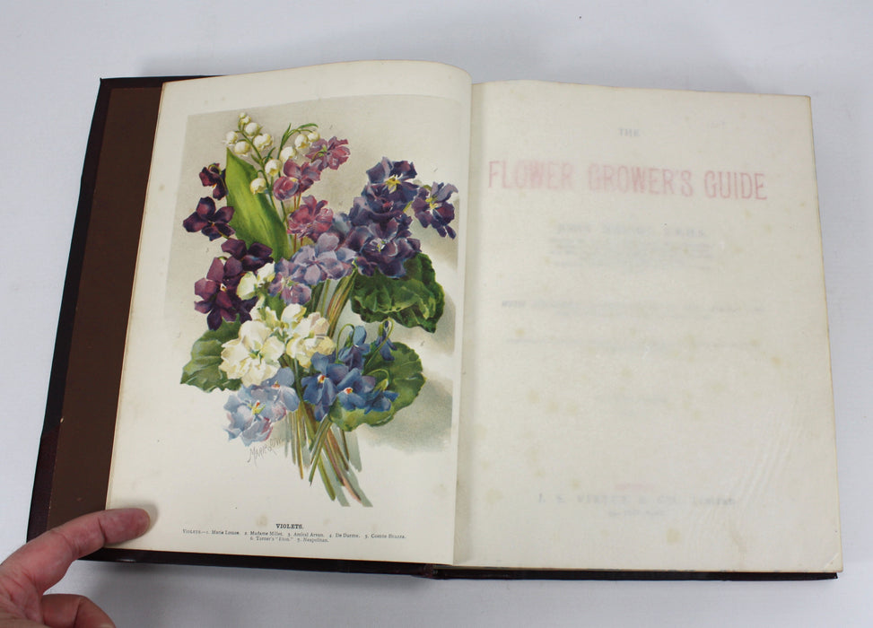 The Flower Grower's Guide, John Wright, 3 volumes complete, 1897