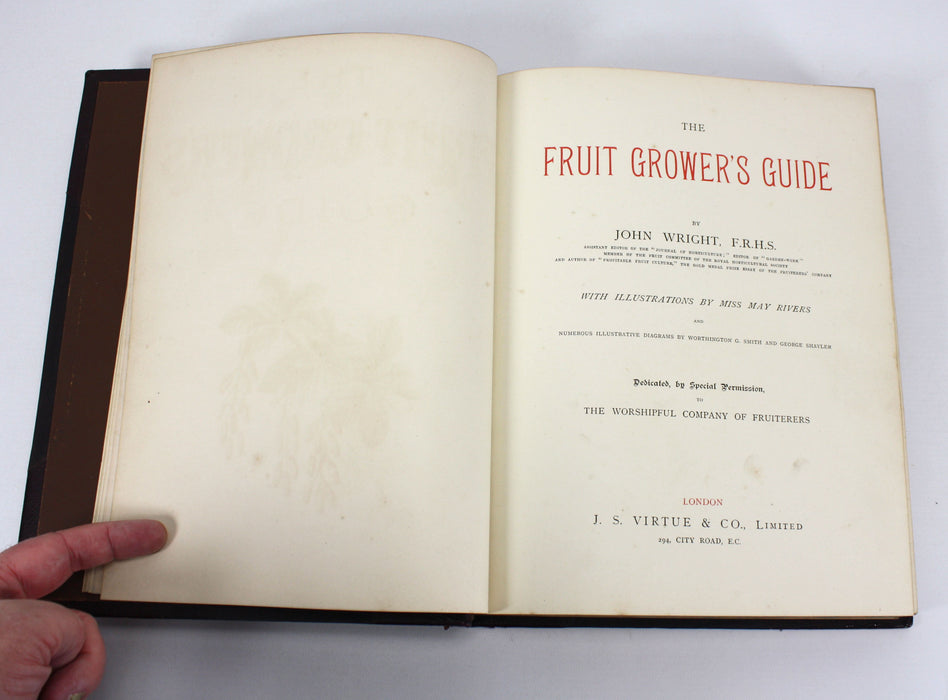 The Fruit Grower's Guide, John Wright, 2 volumes, 1892