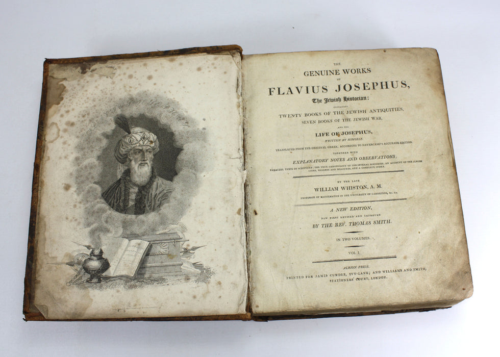 Genuine Works of Flavius Josephus. c. 1808