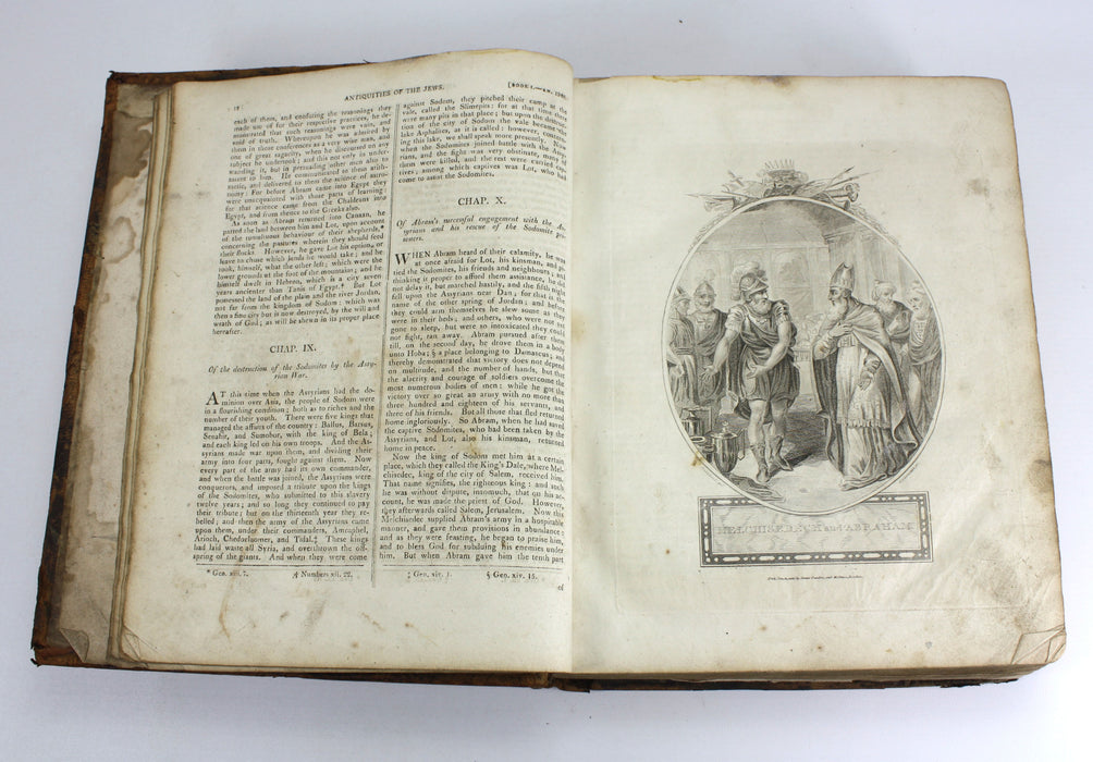 Genuine Works of Flavius Josephus. c. 1808