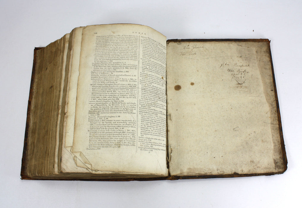 Genuine Works of Flavius Josephus. c. 1808