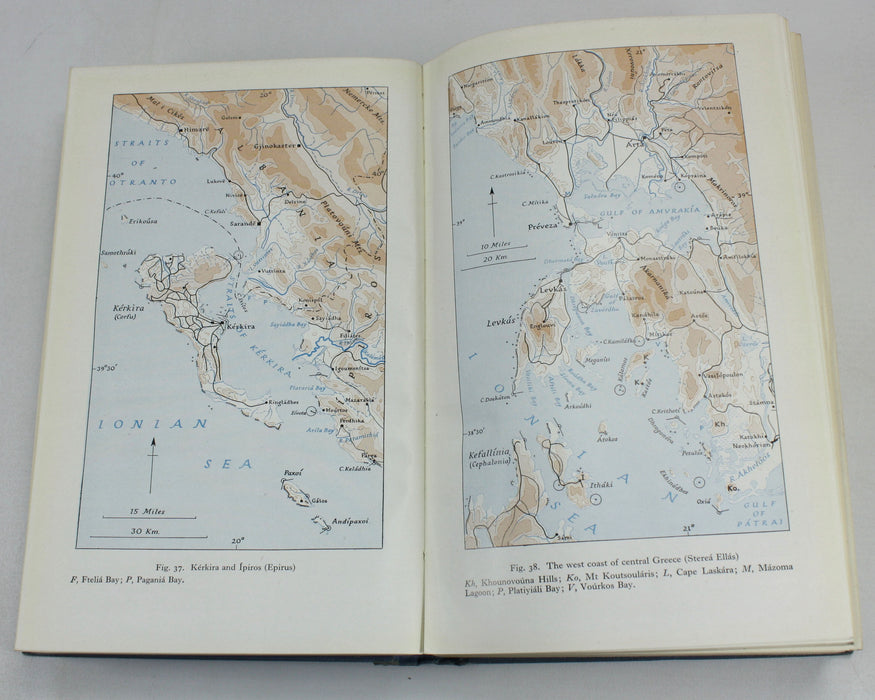 Geographical Handbook Series; Greece - 3 Volumes. Restricted Naval Intelligence Division set