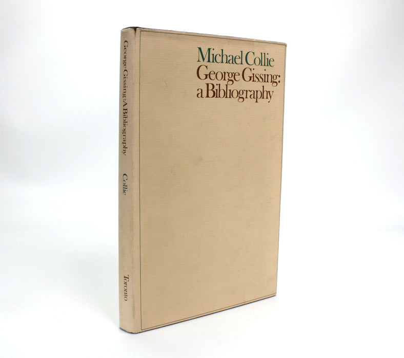 George Gissing: a Bibliography, Michael Collie