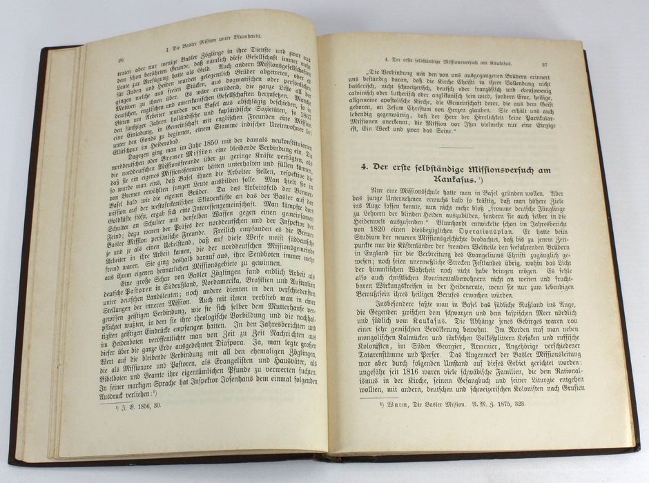 Geschichte der Basler Mission, 1815-1899, Paul Eppler, 1900. 6 Maps.