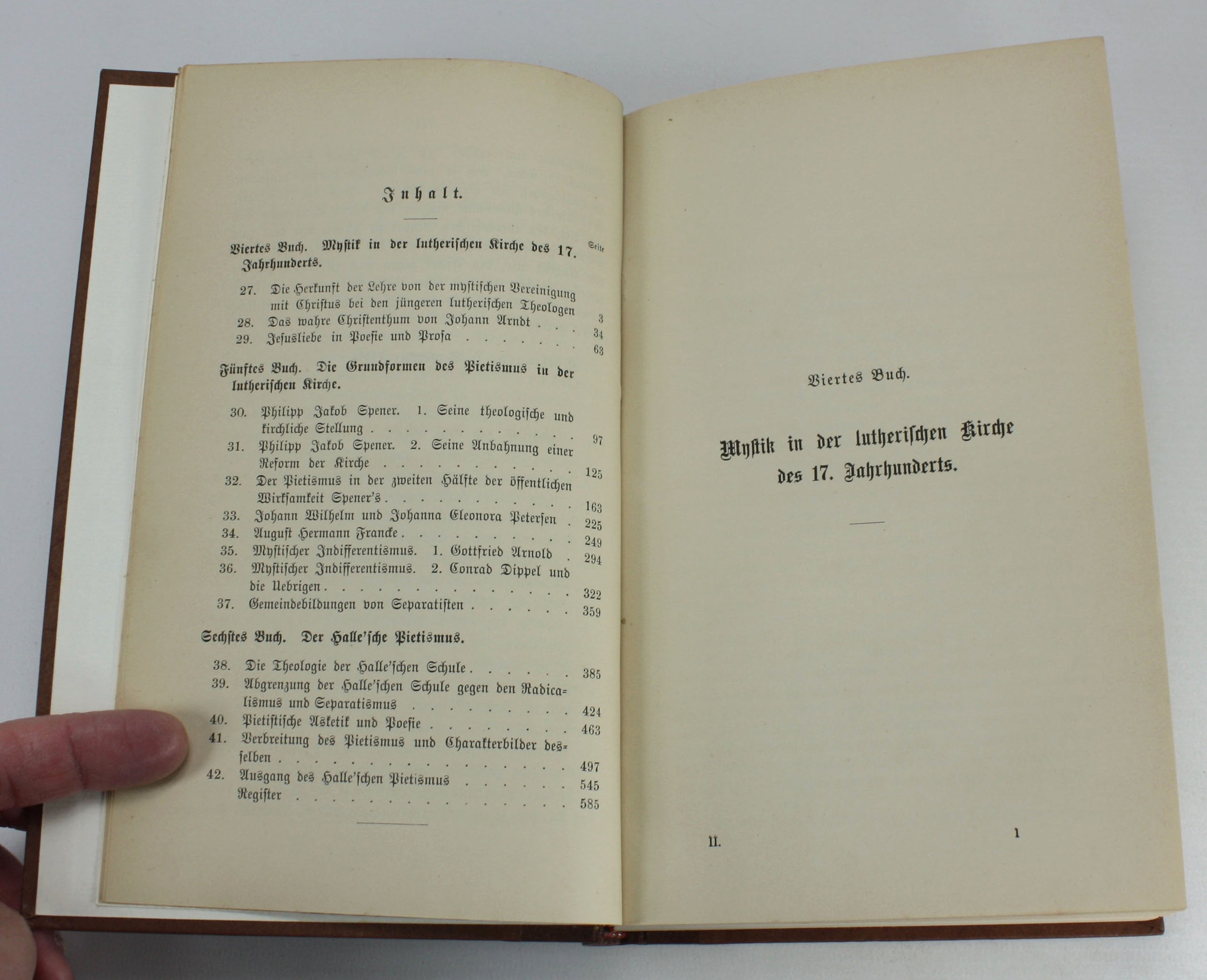 Albert Ritschl Geschichte des Pietismus. By Albrecht Ritschl. 3 Volumes complete. 188 ...