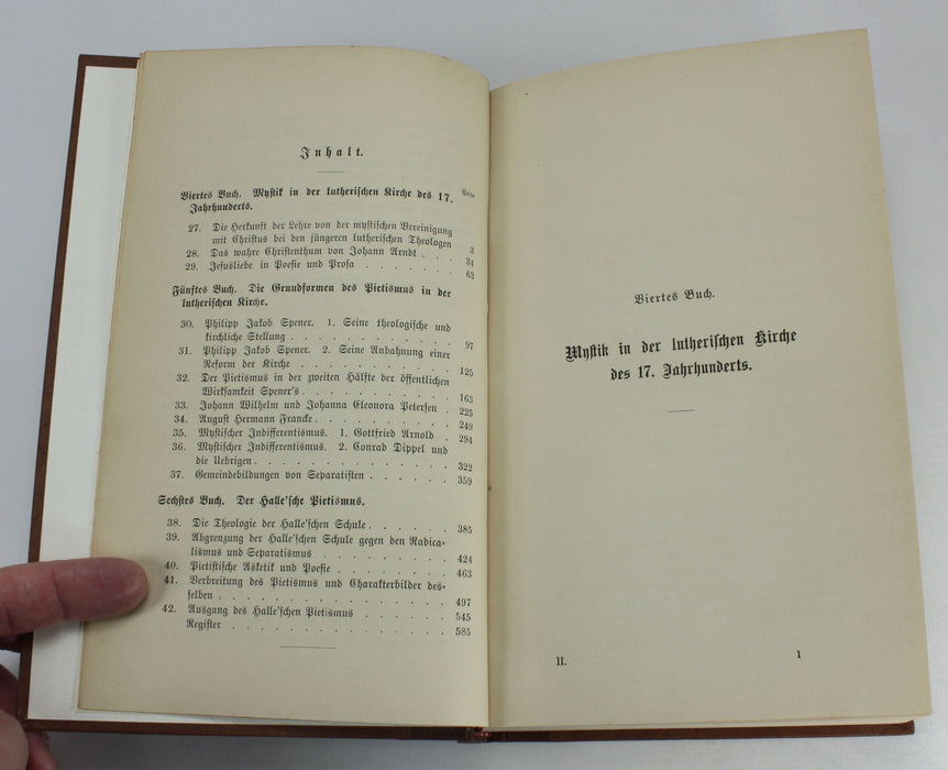 Geschichte des Pietismus. By Albrecht Ritschl. 3 Volumes complete. 1880 - 1886.