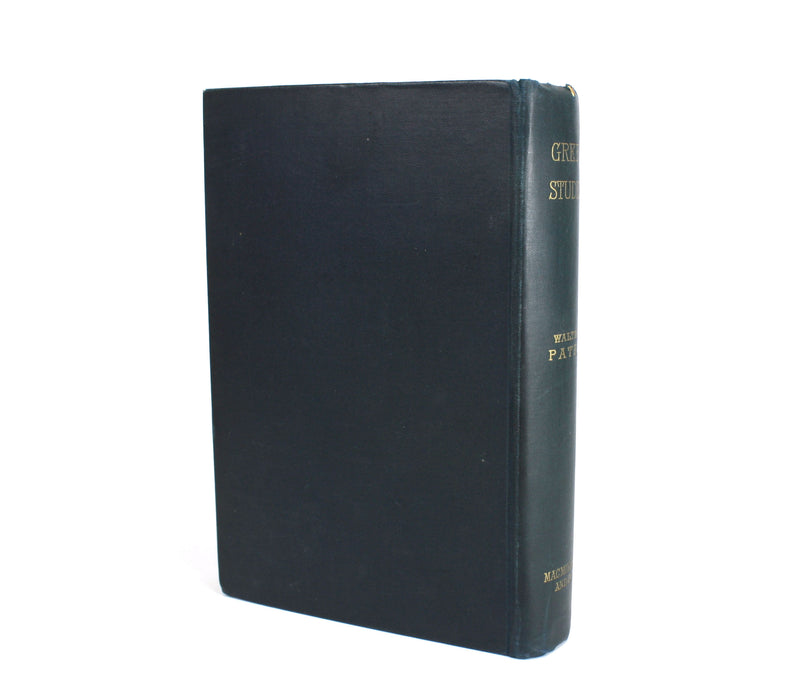 Greek Studies; A Series of Essays by Walter Pater, 1904