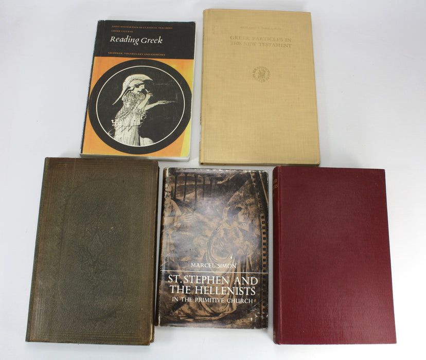 Theology Bundle: Greek and Christianity book collection
