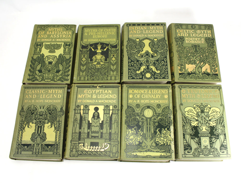 Gresham; Myths and Legends series, A. R. Hope Moncrieff, Donald A. Mackenzie, Charles Squire; 8 Volumes.