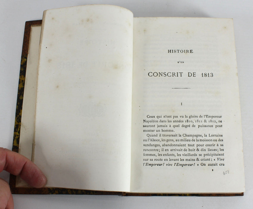 Histoire D'Un Conscrit de 1813, Erckmann-Chatrian, c. 1870