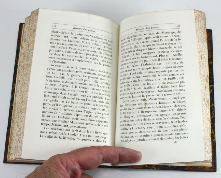 Histoire D'Un Paysan; L'An I de la Republique 1793, Erckmann-Chatrian, 1869