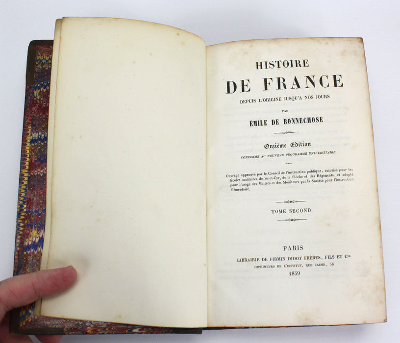Histoire de France, Emile de Bonnechose, Vol. 2, 1859