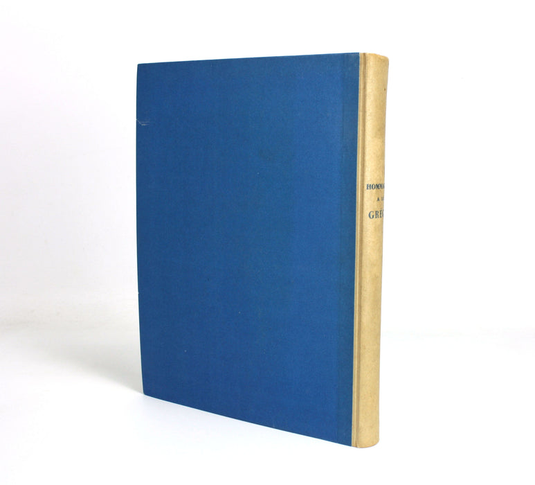 Hommages A La Grece, Vassily Photiades, La Guilde Du Livre, Lausanne, 1942. Limited edition.
