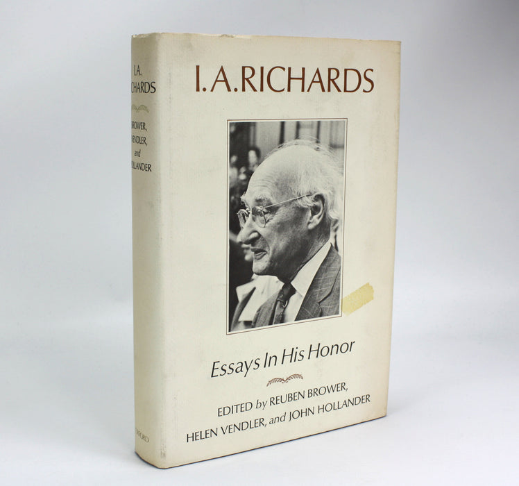 I. A. Richards, Essays in His Honour, 1973