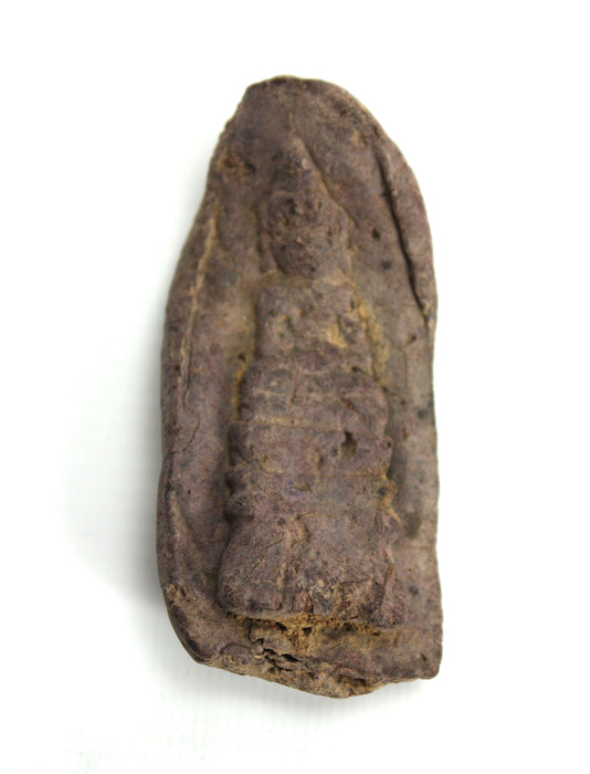 Votive Buddha Tablet from Northern Thailand or Laos, 18th Century or earlier, B