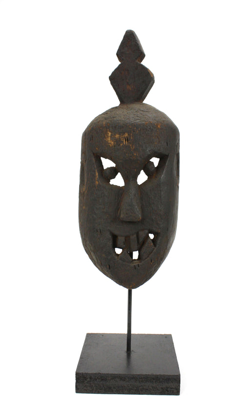 Rare people tribal lantern mask Laos no. Lanna Antique