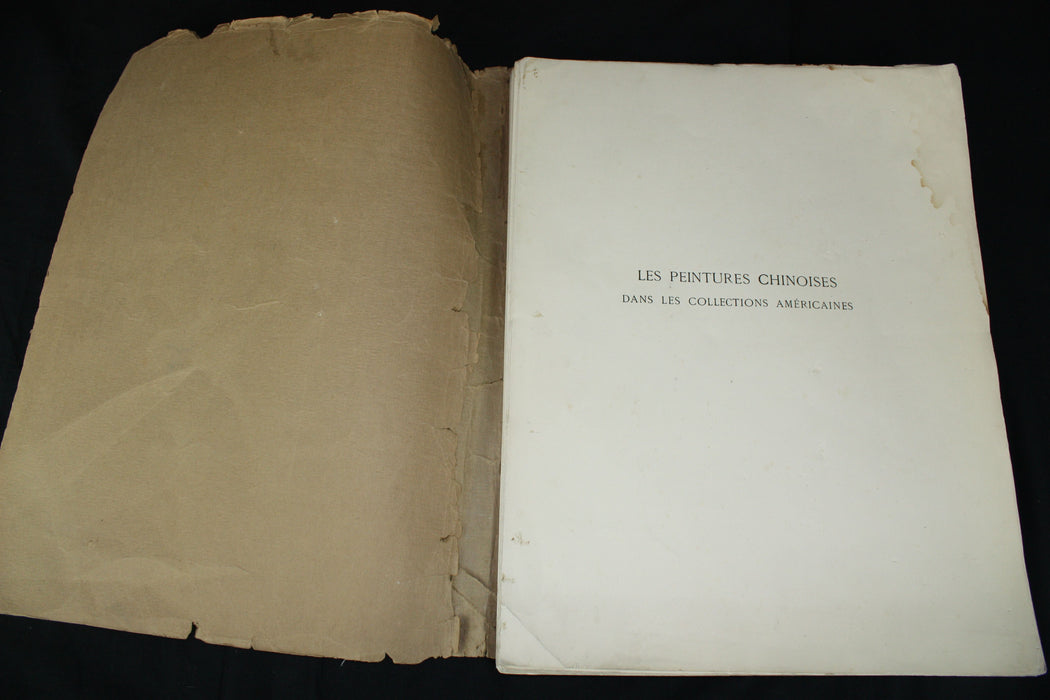 Les Peintures Chinoises dans les collections Americaines by Osvald Siren, 1927 1st edition