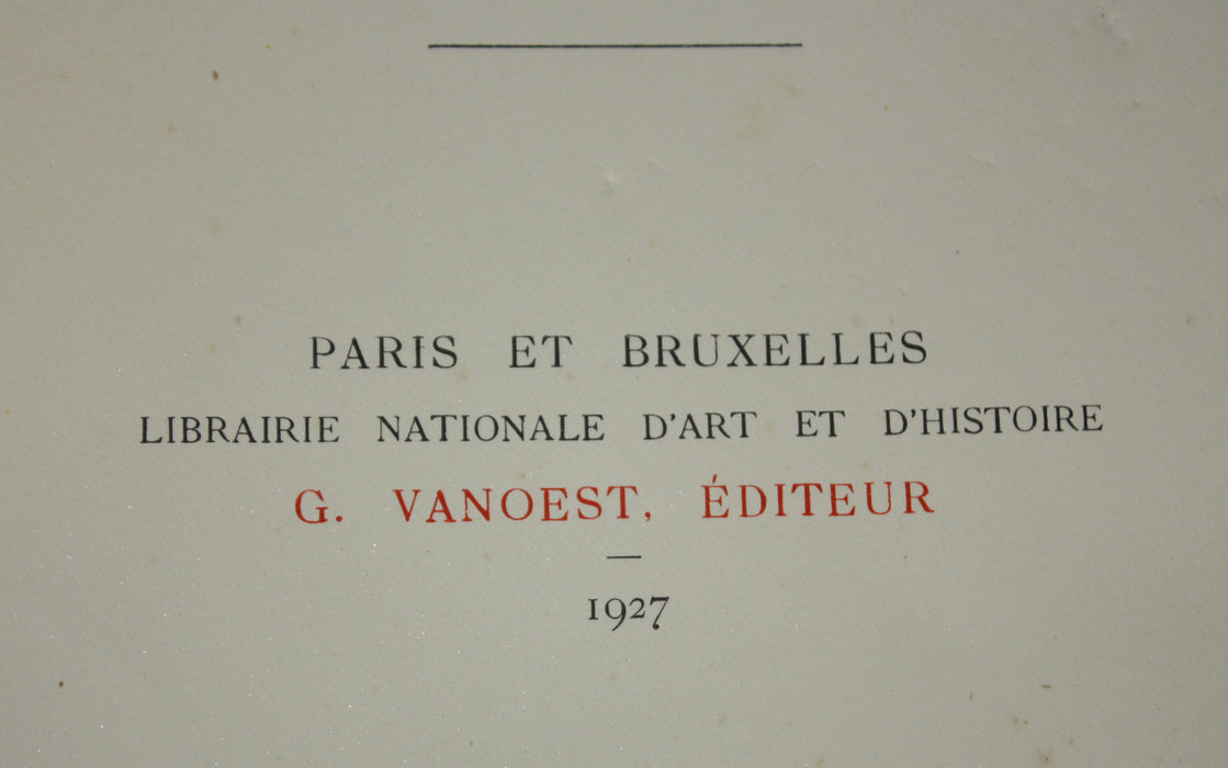 Les Peintures Chinoises dans les collections Americaines by Osvald Siren, 1927 1st edition