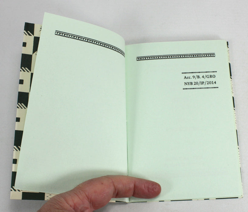 Accession Nine, Box Four, by Vona Groarke, Incline Press 2014. Private Press.