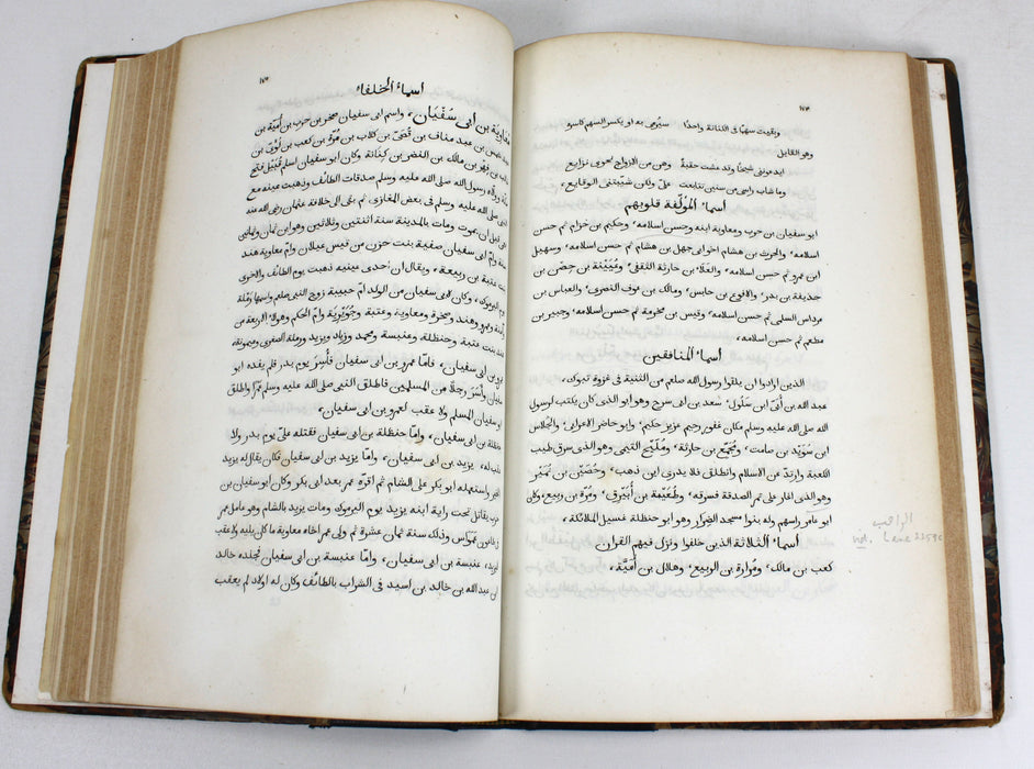 Ibn Coteiba's Handbuch der Geschichte 1850, Ibn Qutaybah (ابن قتيبة)