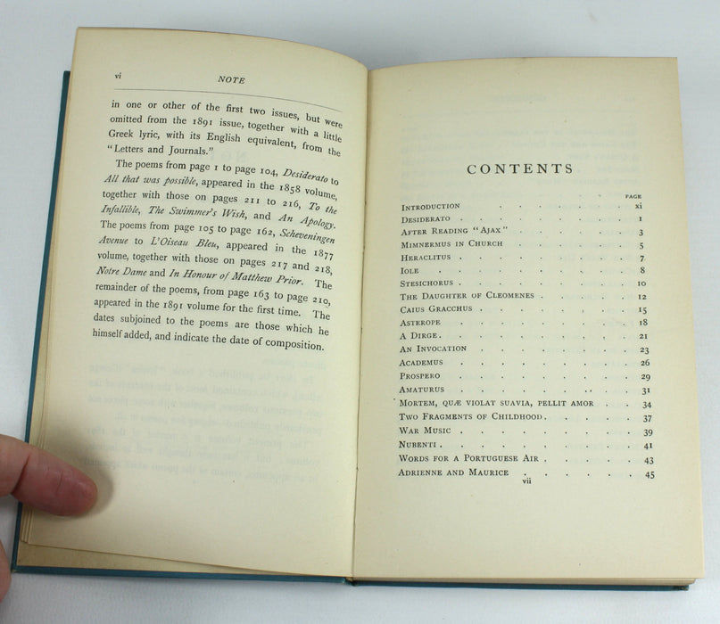 Ionica, William Cory 1905, third edition