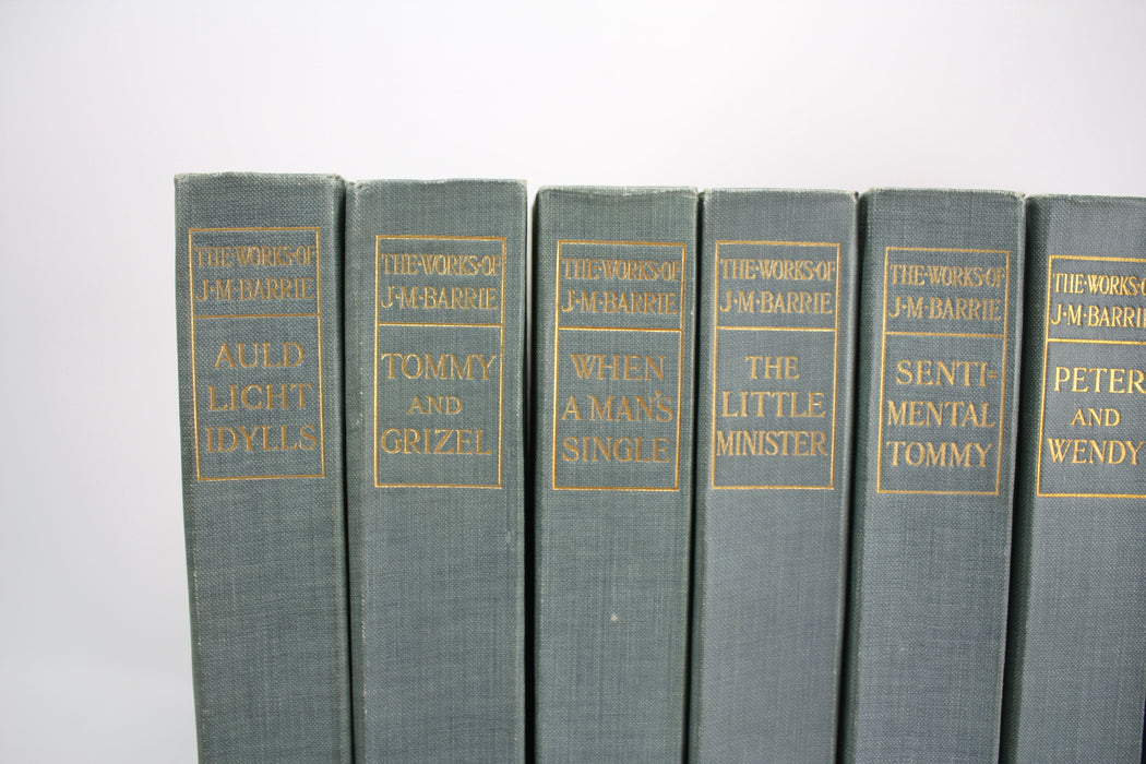 The Kirriemuir Edition of the Works of J. M. Barrie, 10 Volume Limited Edition Set, 1913