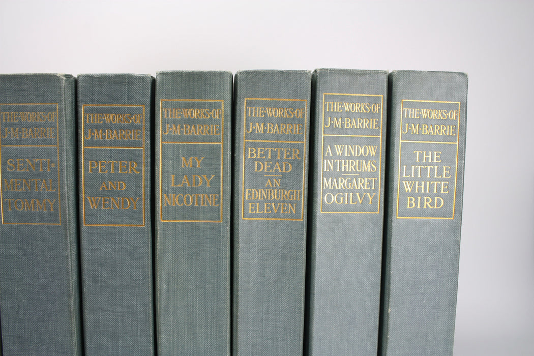 The Kirriemuir Edition of the Works of J. M. Barrie, 10 Volume Limited Edition Set, 1913