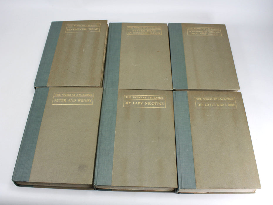 The Kirriemuir Edition of the Works of J. M. Barrie, 10 Volume Limited Edition Set, 1913