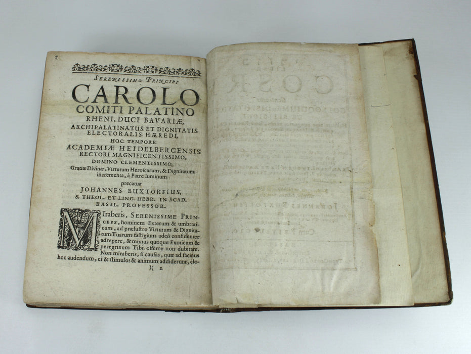 The Kuzari: Liber Cosri Continens Colloquium trans. Johannes Buxtorfius, 1660 First edition.